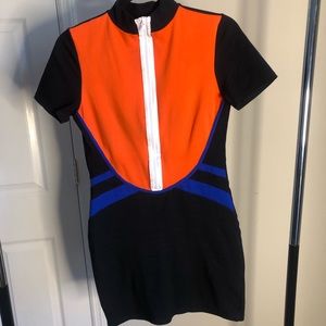 Color block dress
